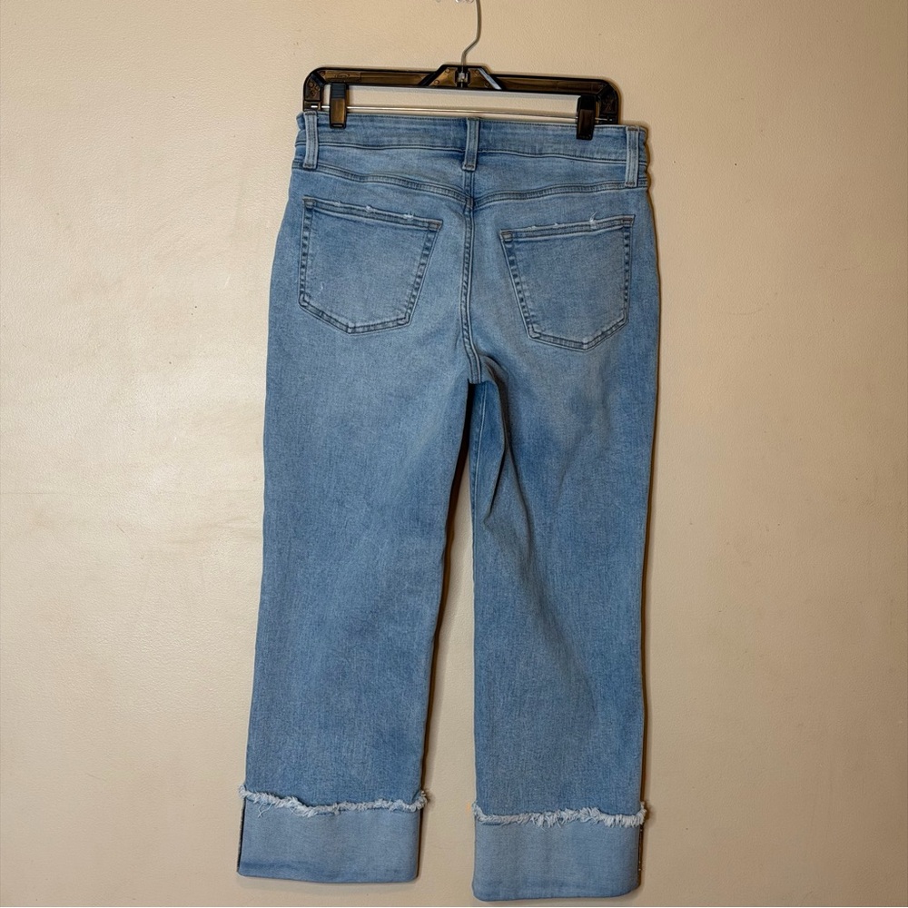 M Jeans by Maurice’s straight ankle cuff size 8 short hight waist (Bin #1) - Picture 2 of 9